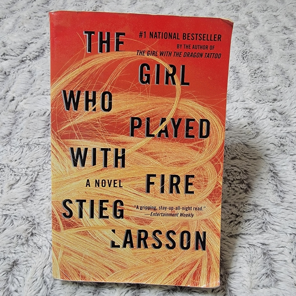 The Girl Who Played With Fire by Stieg Larsson Book